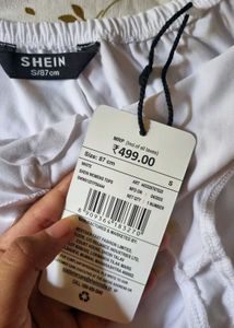 Price Reduced!! SHEIN White Cutout Halter Top