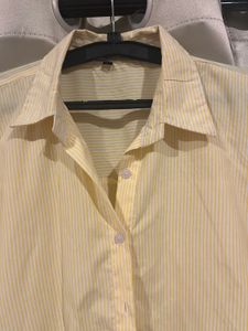 Classic Striped Button-Up Shirt