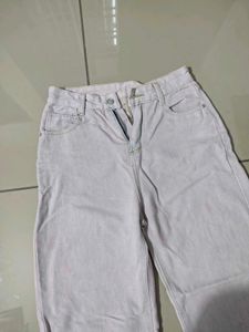 Light Wash Wide Leg Jeans
