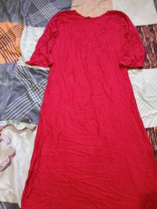 Elegant Red Kurta Set