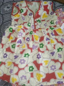 2 Cute Floral Baby Girl Dresses
