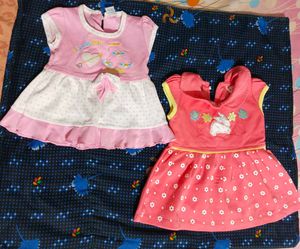 Adorable Baby Girl Dresses (Set of 2)