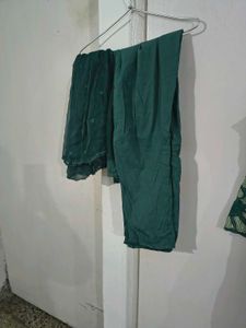 Green Kurta Pant Set