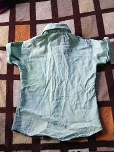 Boys Blue Shirt and Jeans Set