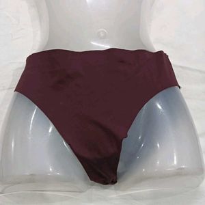 Maroon ❤️‍🔥High-Waist Briefs