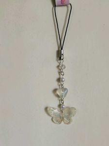 Glow In The Dark Butterfly Phone Charm