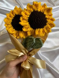 Crochet Sunflower Bouquet🌻
