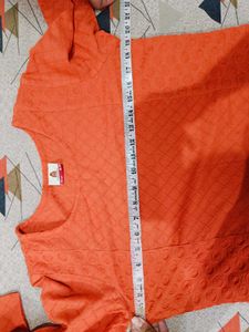 🇳🇿💫🎀Chic Coral chikankari Kurta