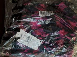 Shein Abstract Print Spaghetti Strap Dress