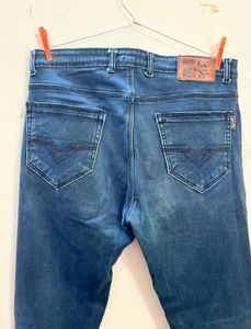 Men's Dark Wash Denim Jeans