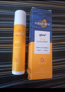 Aqualogica sunscreen, Papaya And Vitamin C Completely new,