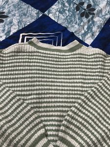 Striped Knit Sweater
