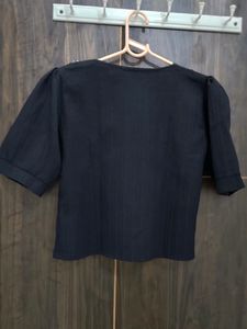 Black Crop Top