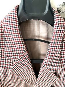 Classic Houndstooth Blazer