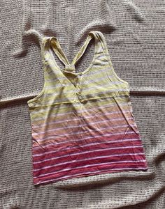 Gradient Stripe Tank Top