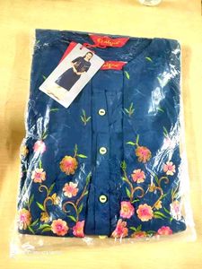 Alena Navy Blue Kurta With Jacket