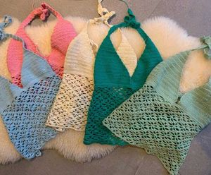 Boho Crochet Halter Top