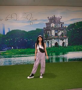 Lavender Parachute Pants