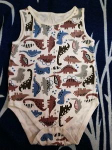Cute Dinosaur Baby Bodysuit