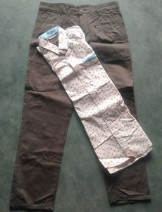 Mens Pant with Shirt