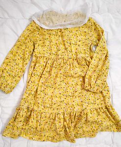 Bumper Offer❗Yellow Floral Dress