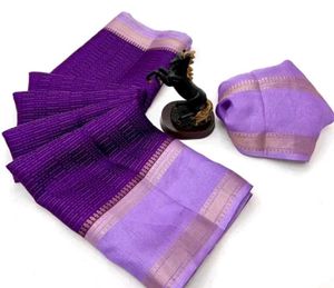 Elegant Purple &amp; Lavender Saree