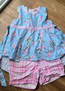 Floral Print Kurta Set