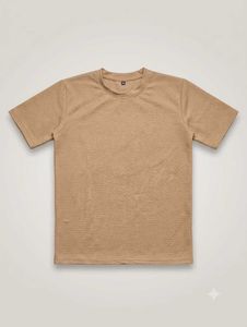 Women t shirt, nude colour stylish daily wear