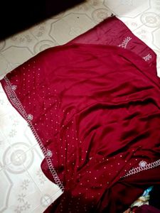 stone work saree new