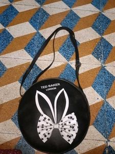 Ted Baker Black Bunny Crossbody Bag