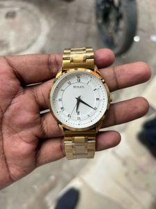 Elegant Gold Rolex Watch