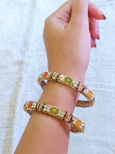 Designer Stone Bangles/Churi
