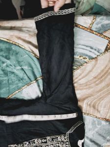 Elegant Black Embroidered Kurta