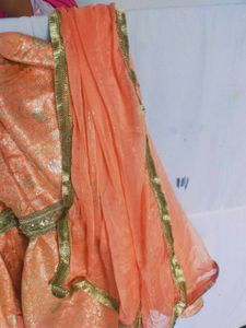 Pakistani gharara suit.