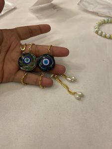 Evil Eye Charm Bracelets (Set of 2)