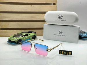 Philipp Plein Square Gradient Sunglasses