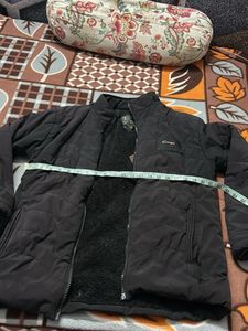 Men's Black Quilted Jacket