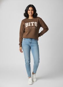 Brown Graphic Sweatshirt