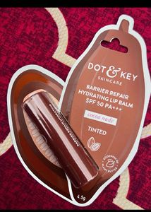 New Dot & Key Cocoa Nude Tinted Lip Balm SPF 50