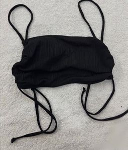 Black Cami Padded Top