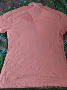 peach Polo T-Shirt