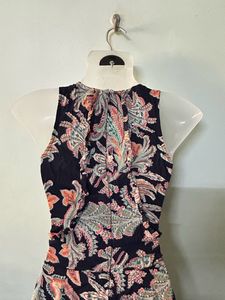 Boho Paisley Wide Leg Jumpsuit