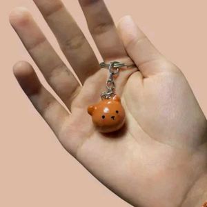 Cute Handmade Teddy Bear 🐻 Clay Keychain