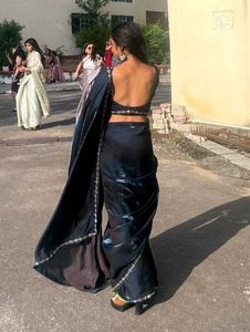 Elegant blue Saree