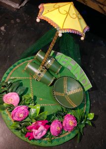 Mehndi Decoration Plate