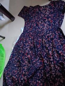 Floral Print Anarkali Suit