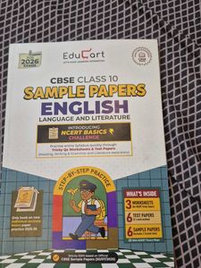 English sample paper CBSE class 10th