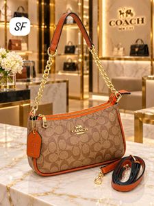 Coach Signature Jacquard Shoulder Bag