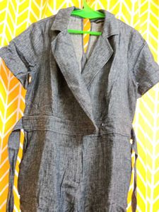 Gray Jumpsuit