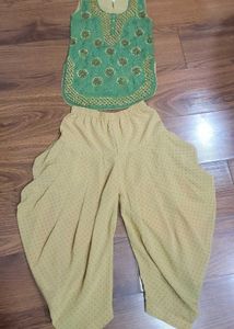 Girls' Ethnic Kurta Set